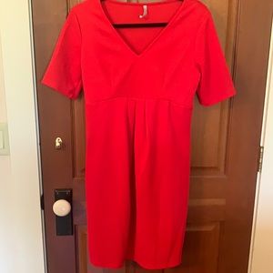 Red Maternity Dress